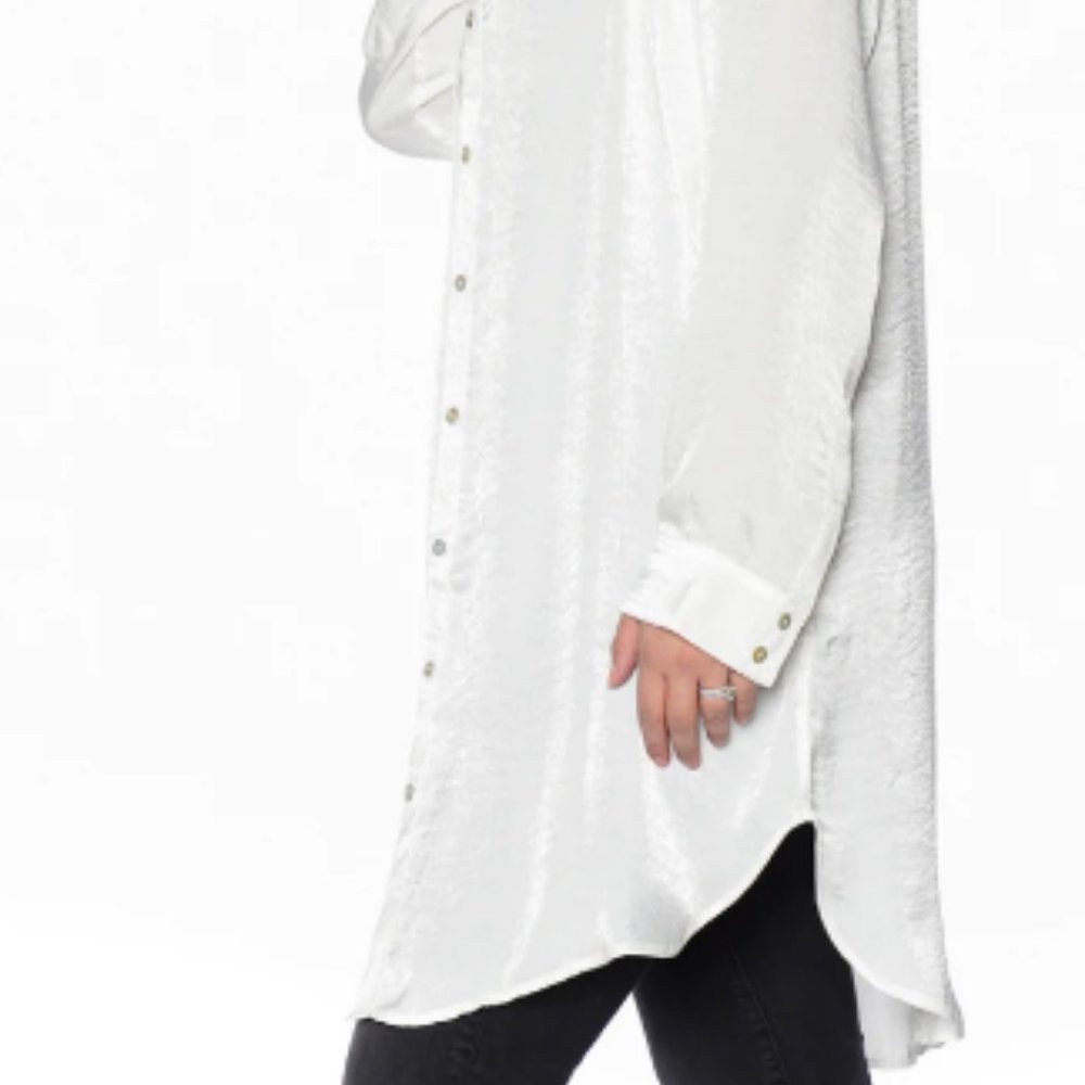 Ivory SILK TUNIC